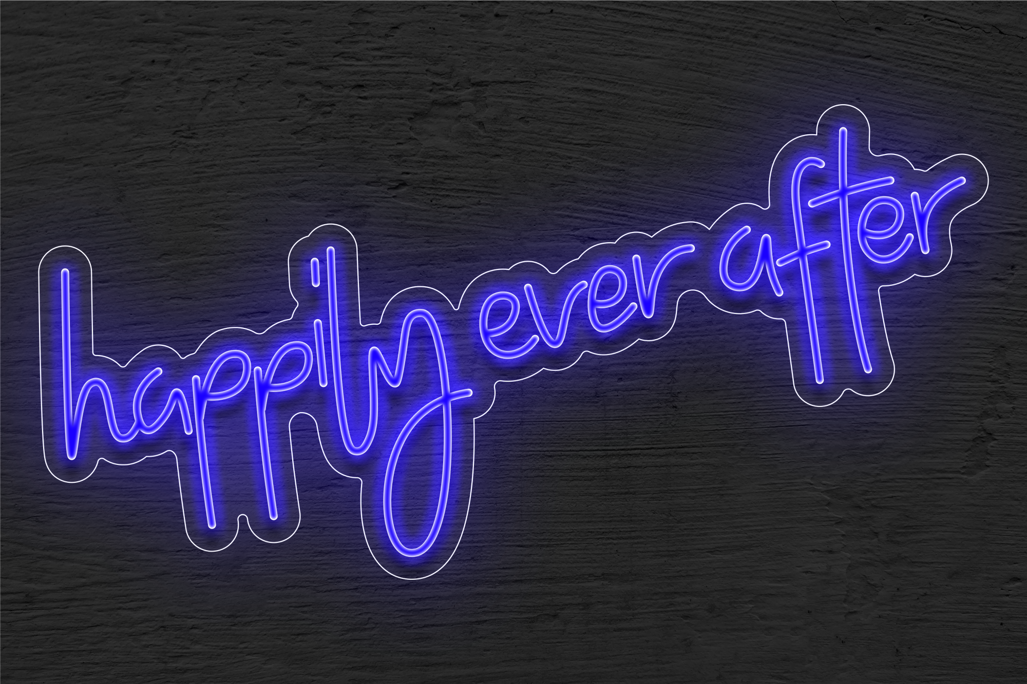 "Happily ever after" LED Neon Sign