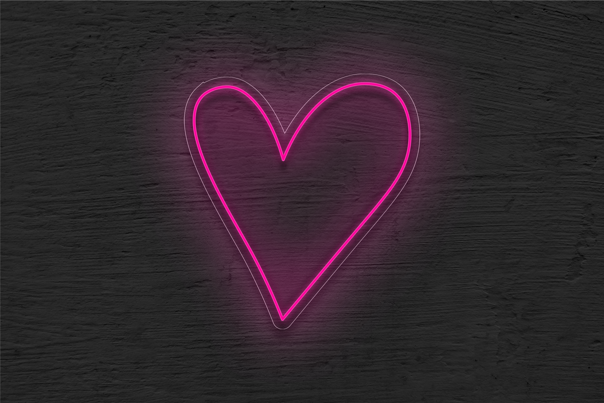 Heart Shape LED Neon Sign