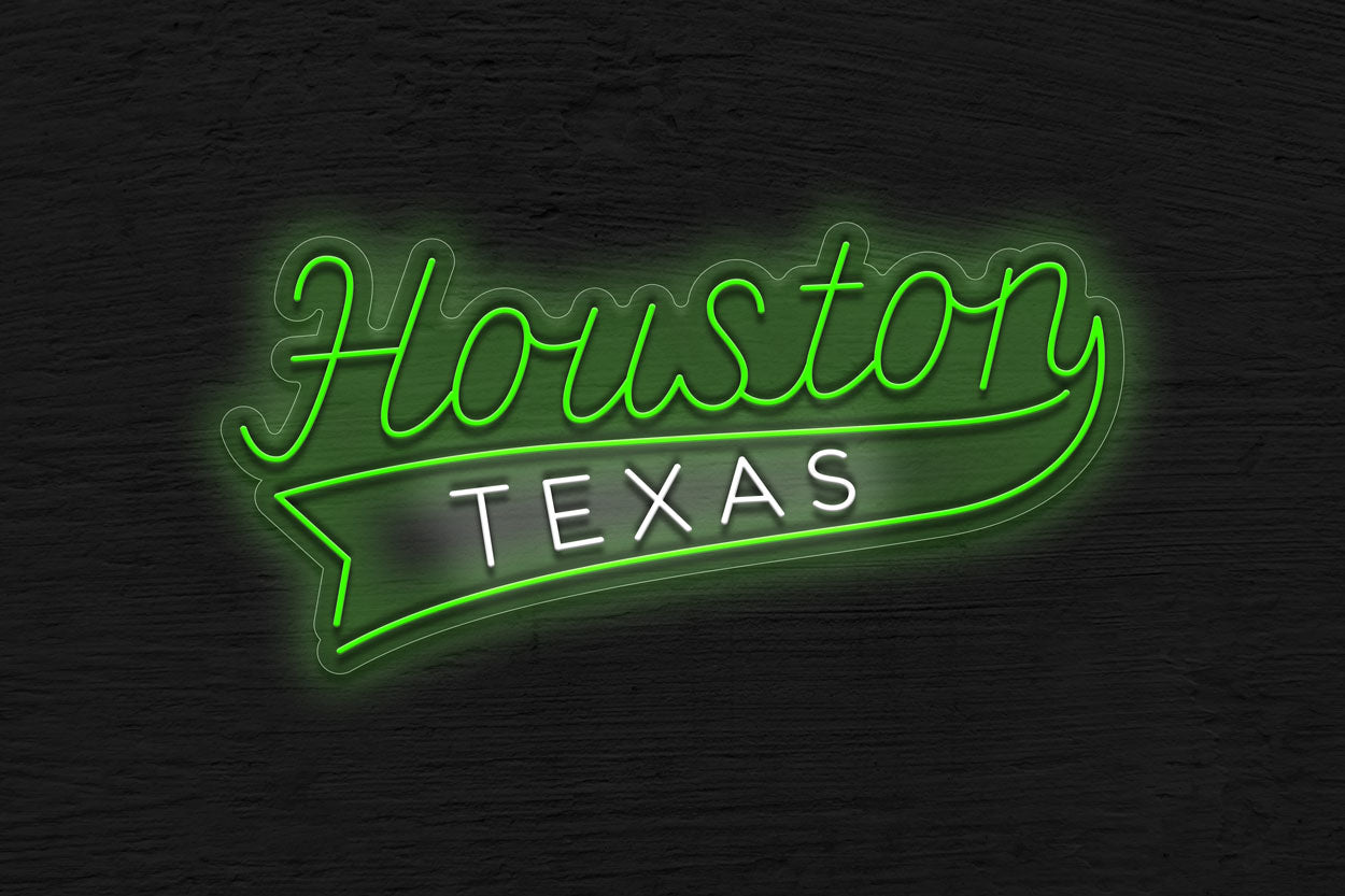 Houston Texas LED Neon Sign