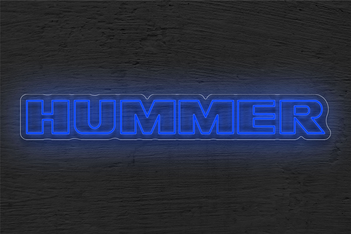 Hummer Logo LED Neon Sign