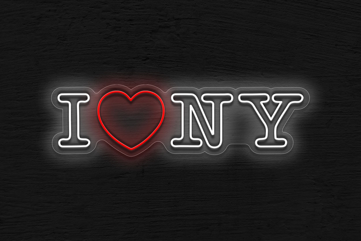 I Heart NY LED Neon Sign