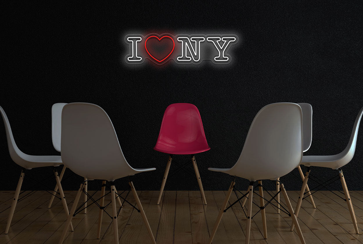 I Heart NY LED Neon Sign