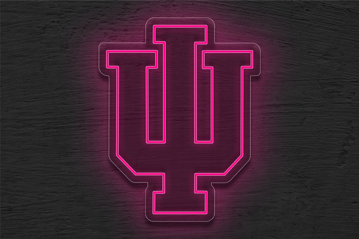Indiana University Logo LED Neon Sign