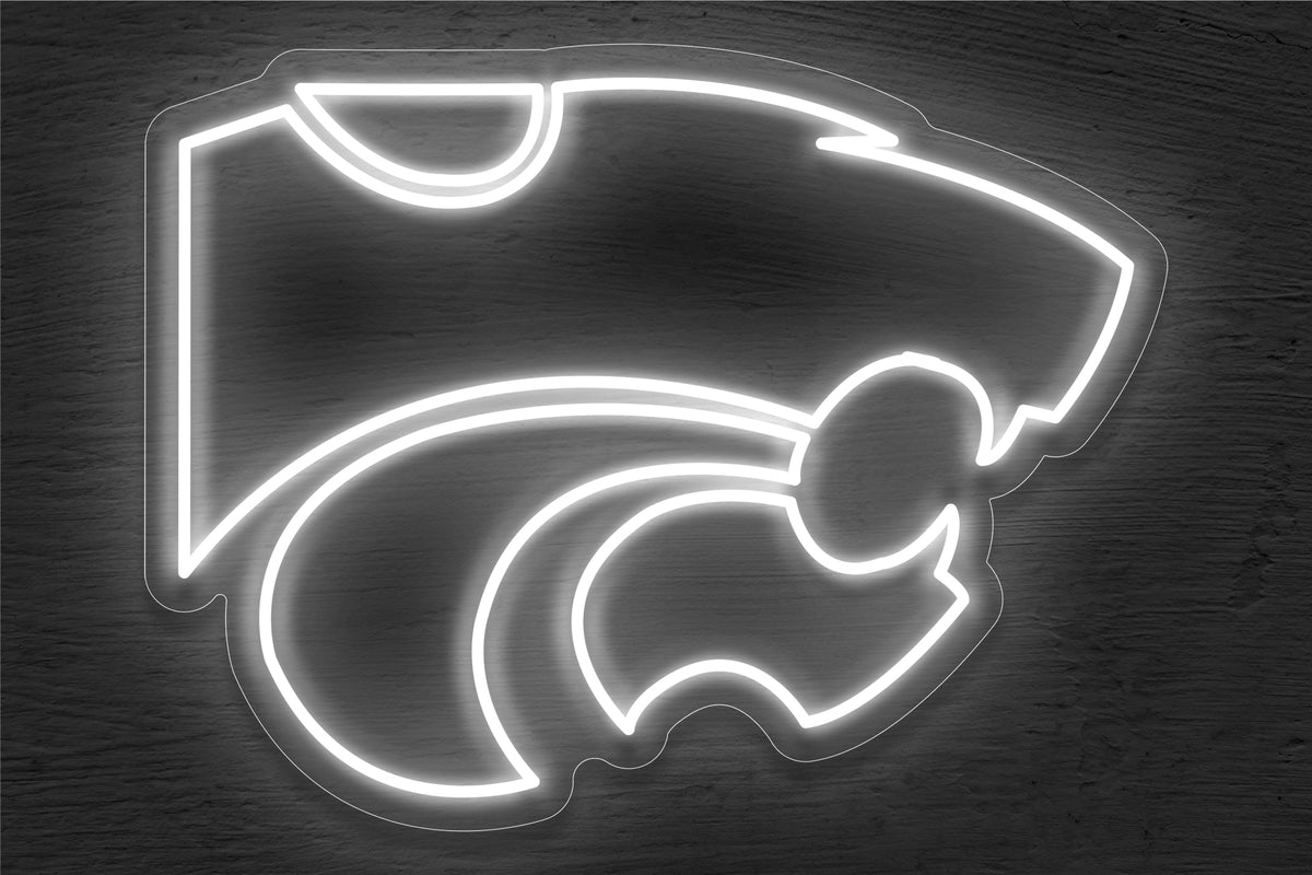 Kansas State Wildcats Logo LED Neon Sign