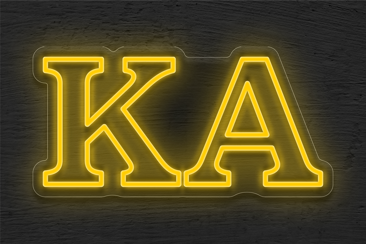 Kappa Alpha Order LED Neon Sign