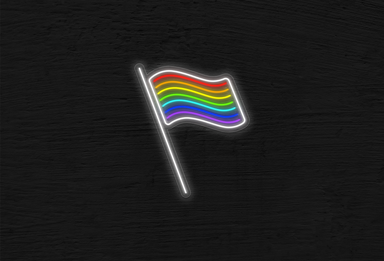 Pride Flag LED Neon Sign