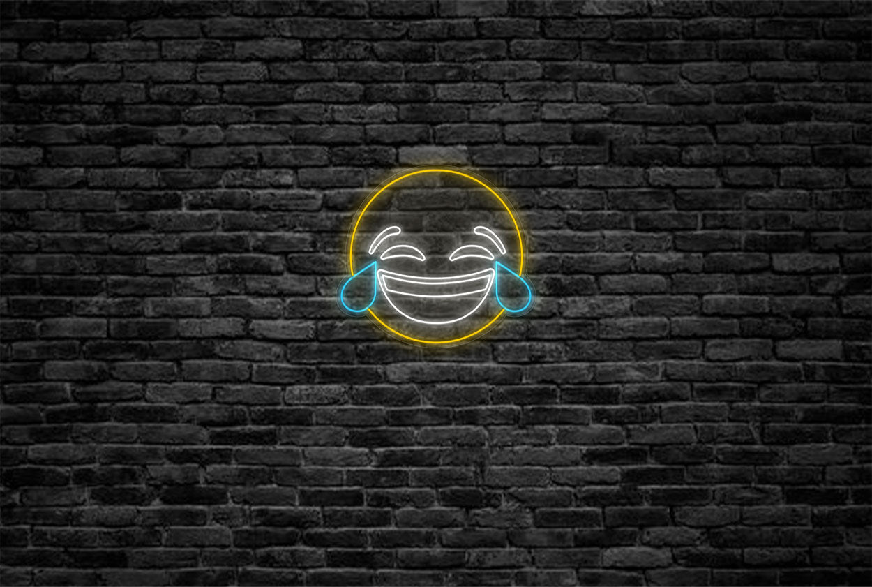 LOL Emoji LED Neon Sign