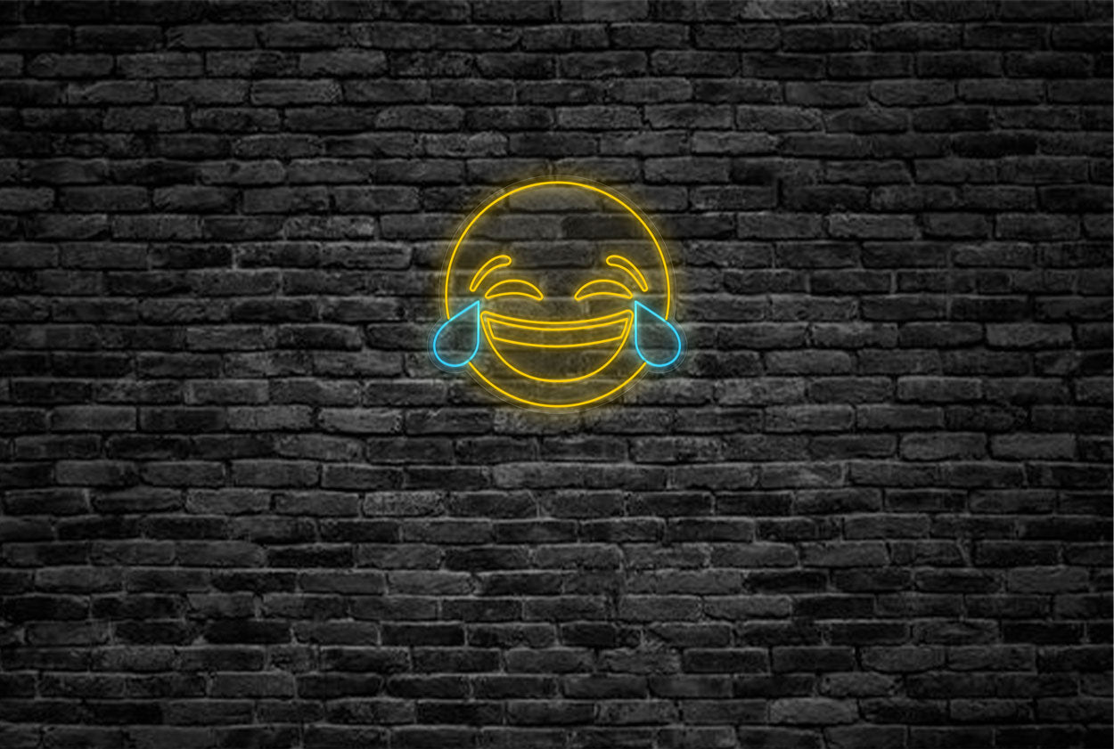 LOL Emoji LED Neon Sign