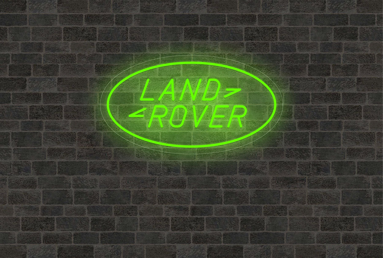 Buy Land Rover Logo LED Neon Sign | Auto Repair Signs from Best Buy ...