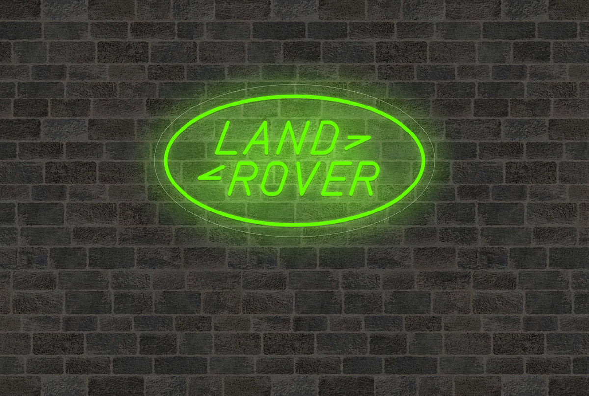 Land Rover Logo LED Neon Sign