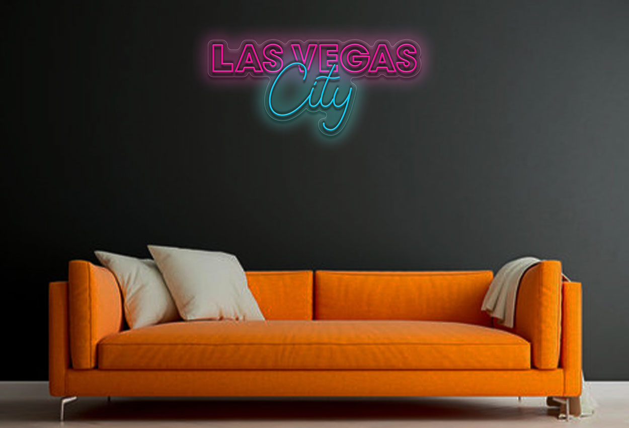 Las Vegas City LED Neon Sign
