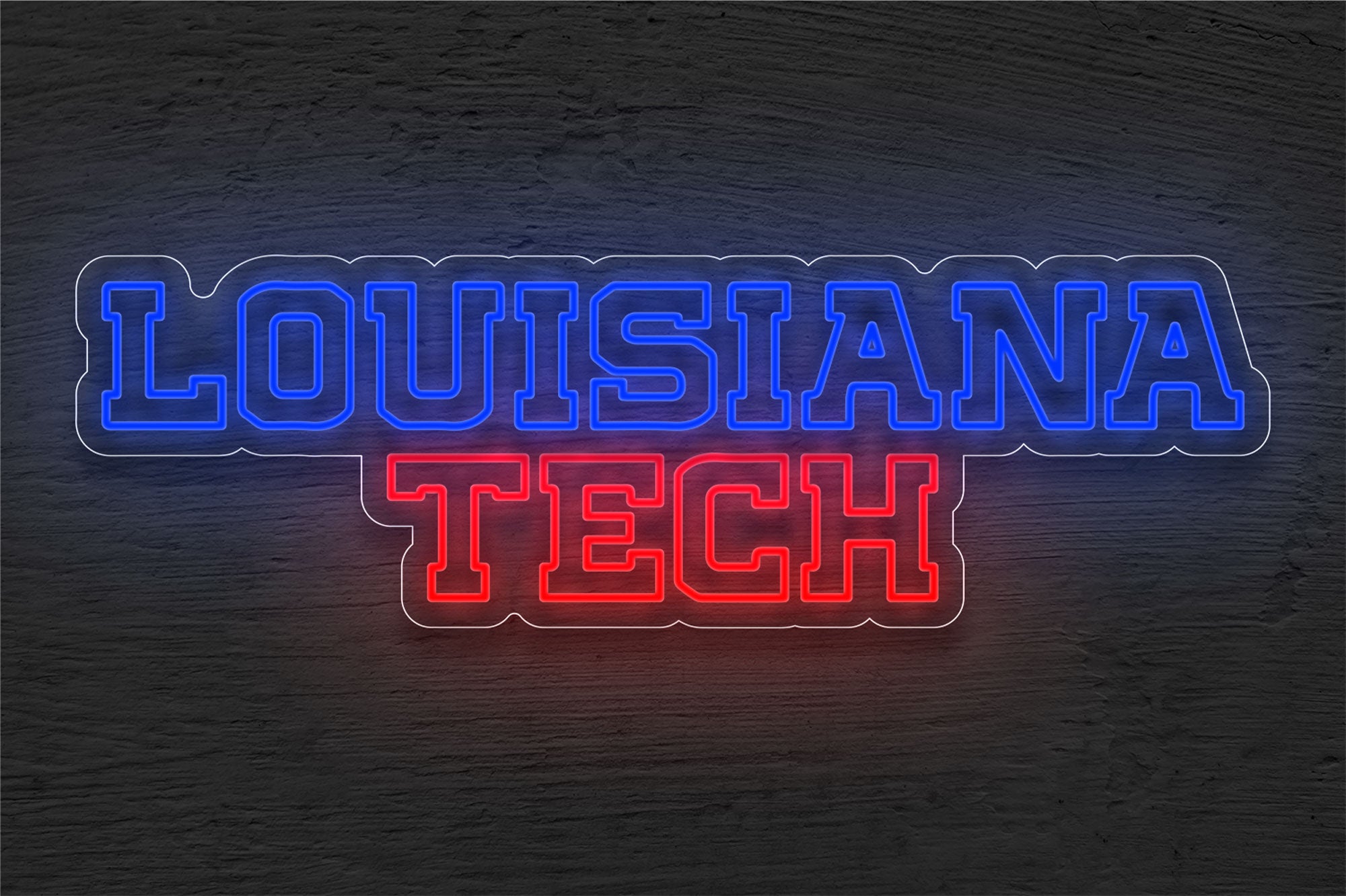 Louisiana Tech Bulldogs basketball LED Neon Sign