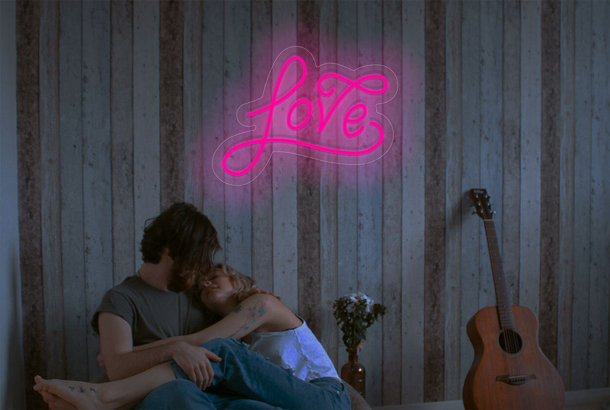 Script Love LED Neon Sign