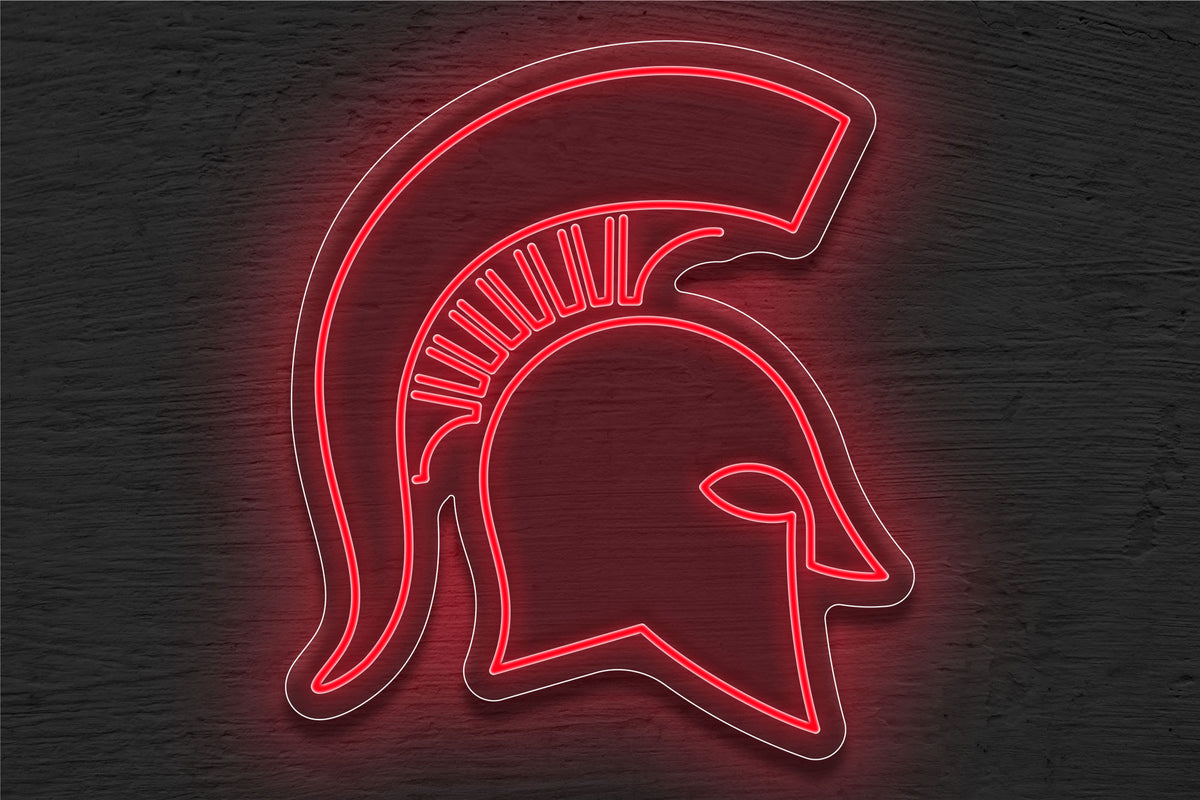 Michigan State Spartans Logo LED Neon Sign