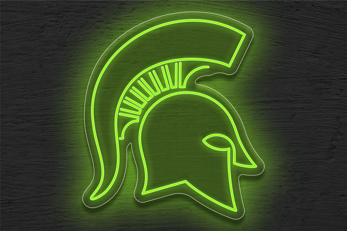 Michigan State Spartans Logo LED Neon Sign