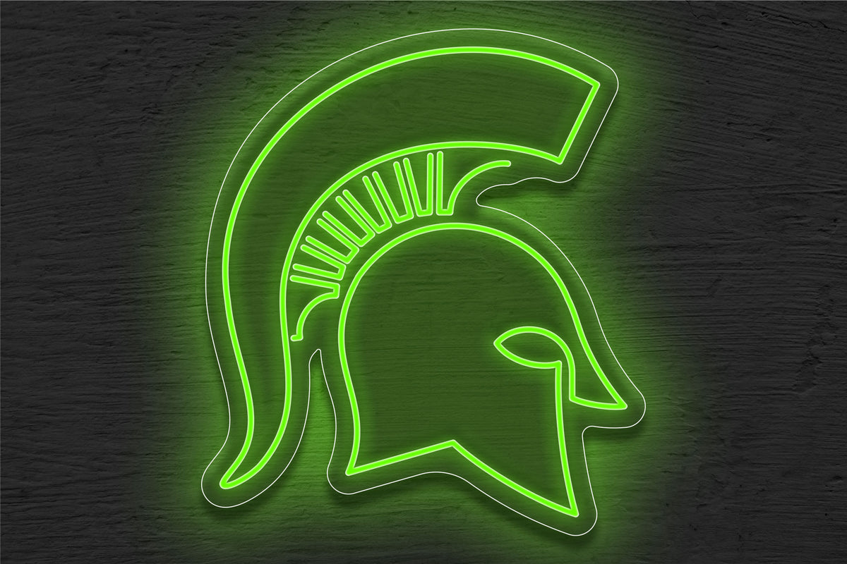 Michigan State Spartans Logo LED Neon Sign