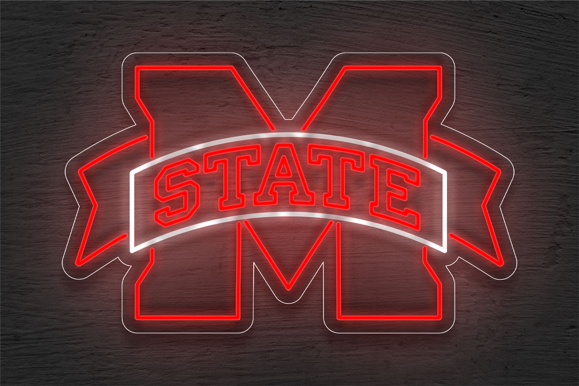Mississippi State Bulldogs LED Neon Sign