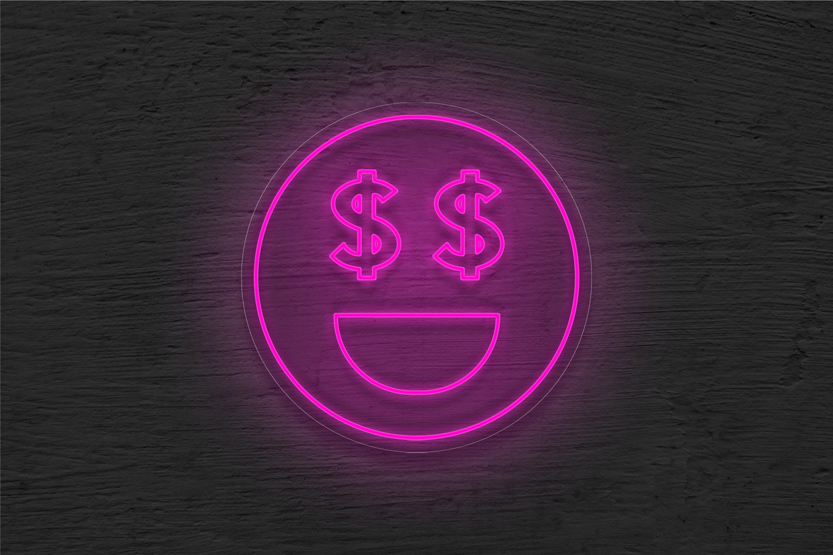 Money Emoji LED Neon Sign