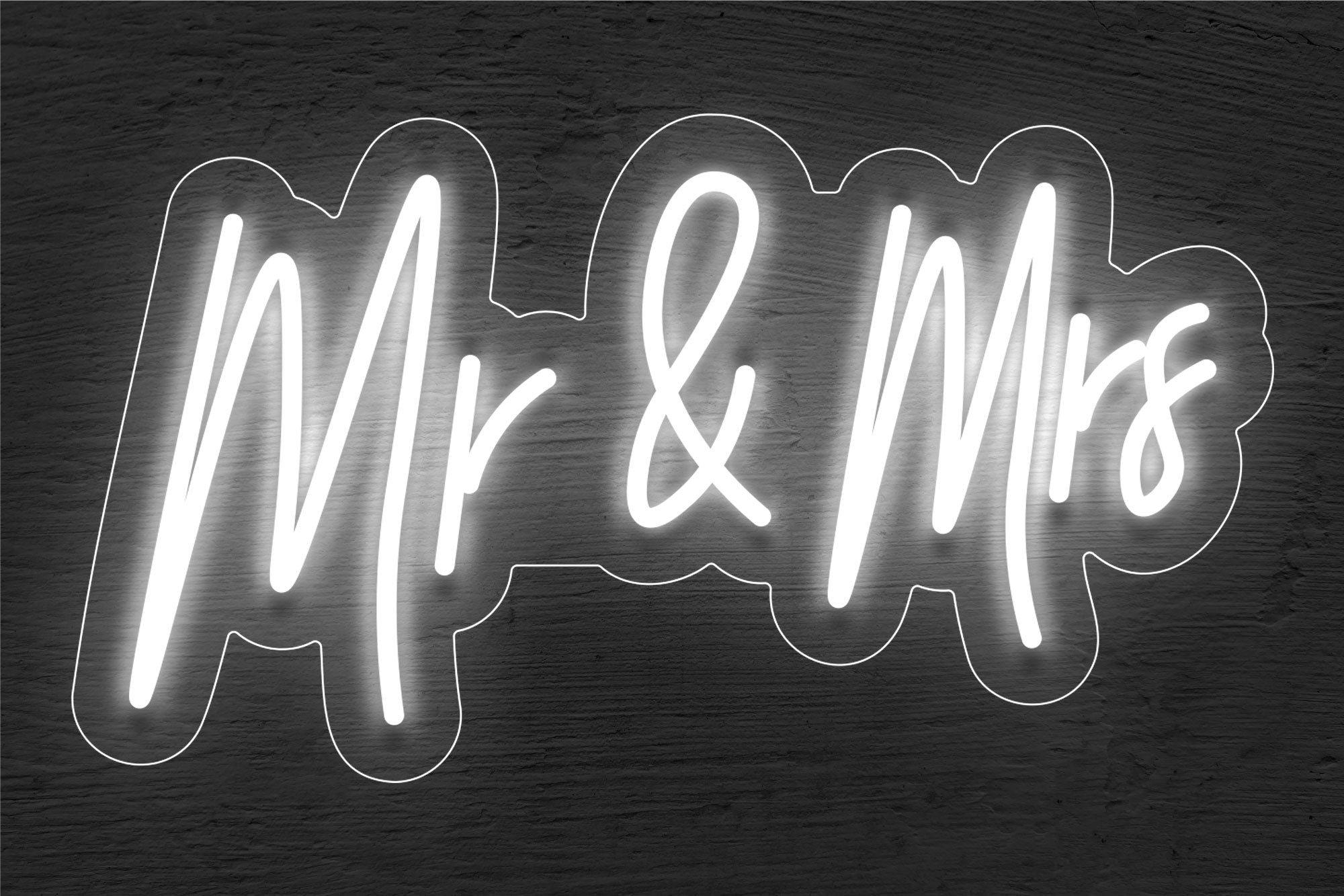 Mr & Mrs LED Neon Sign