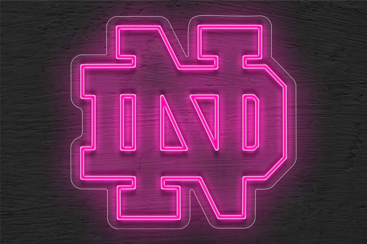 University of Notre Dame LED Neon Sign