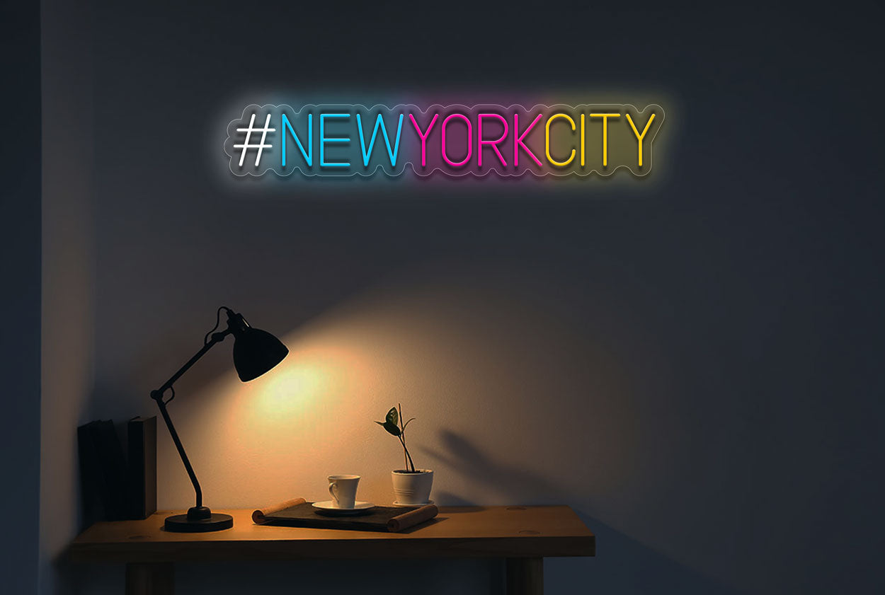 # New York City LED Neon Sign