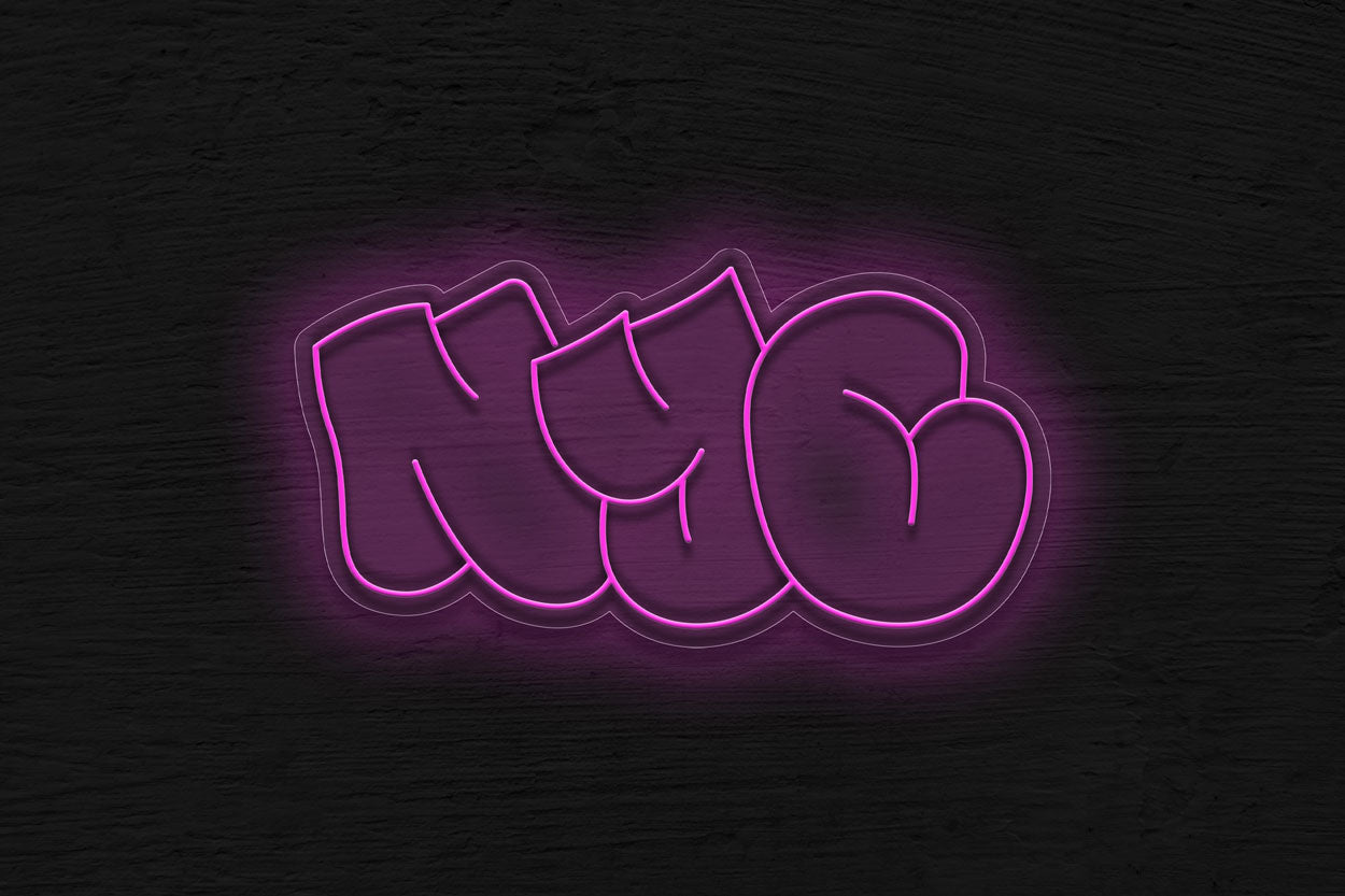 NYC Double-stroke LED Neon Sign