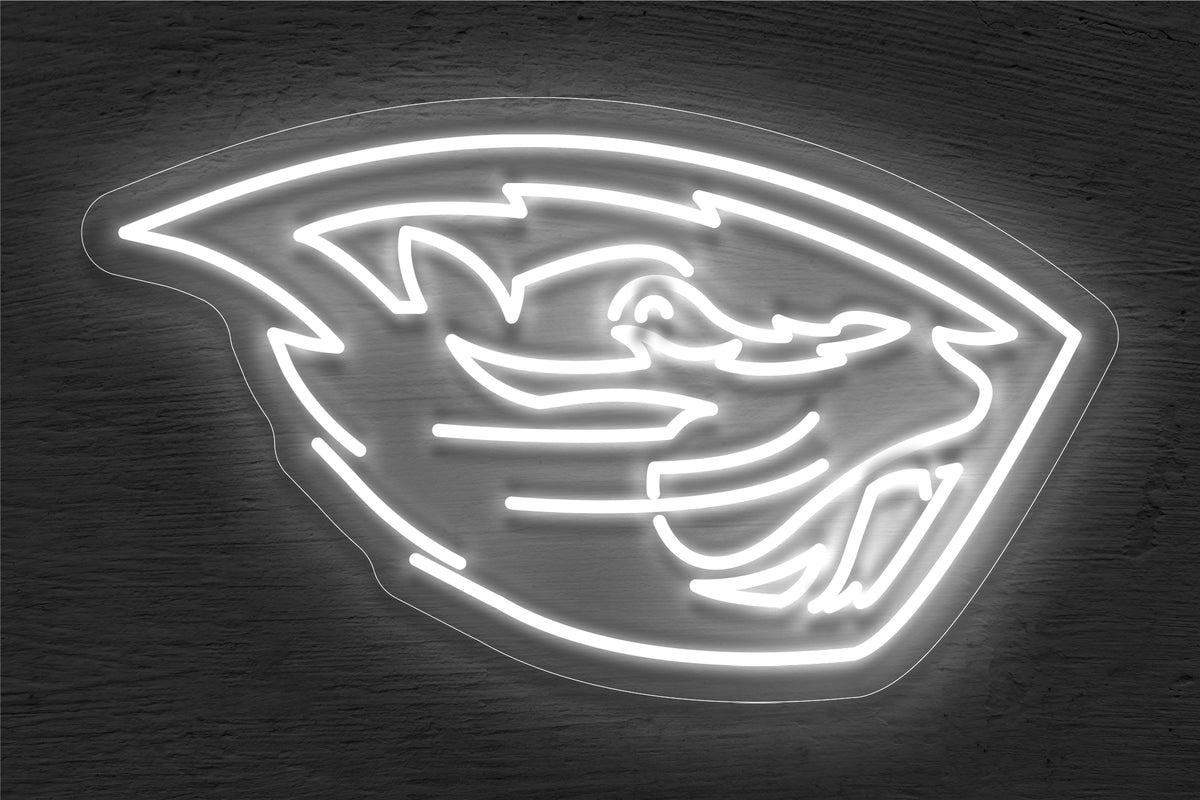Oregon State Beavers Logo LED Neon Sign