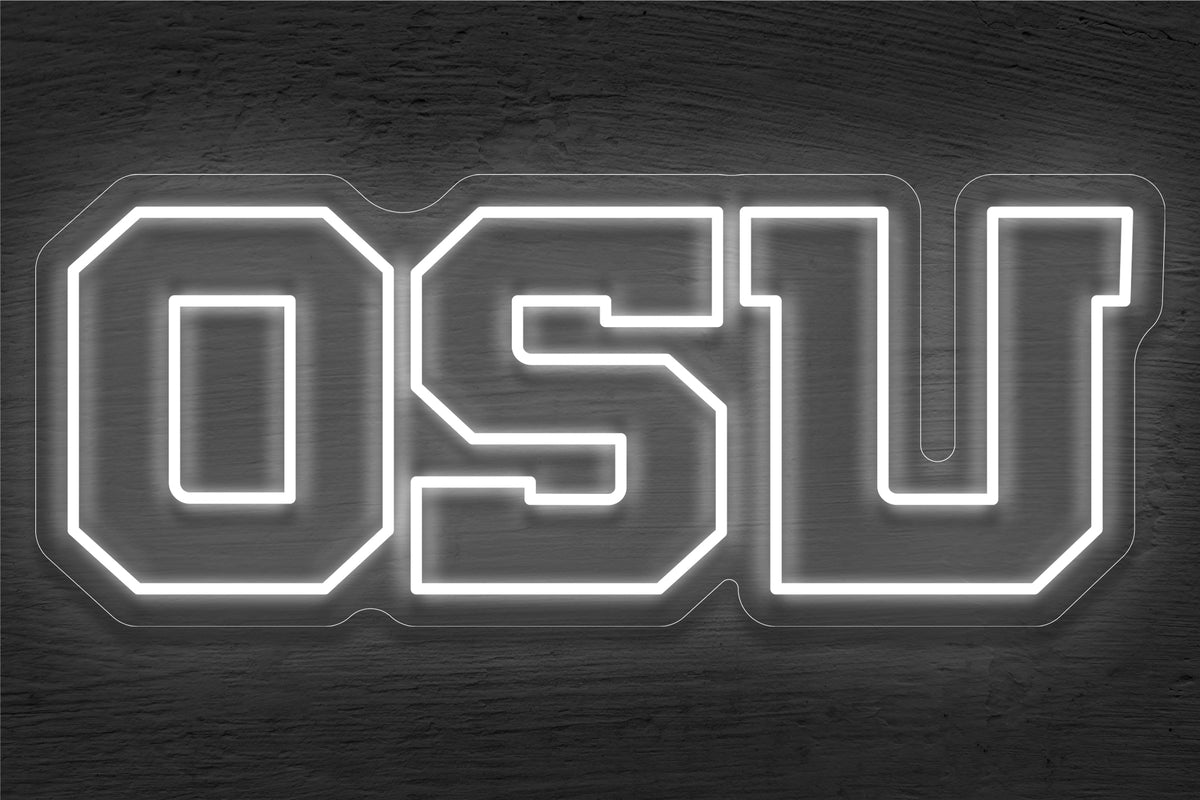Oregon State University (OSU) Logo LED Neon Sign