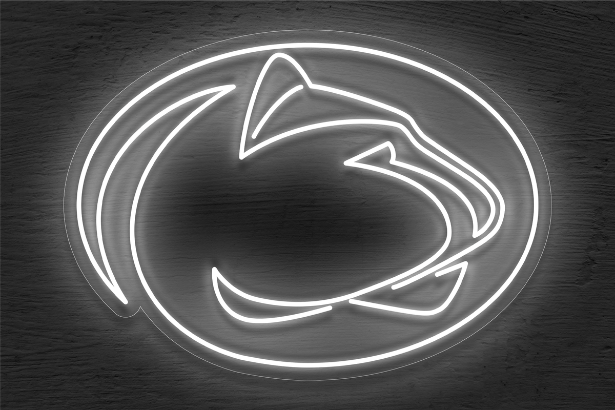 Pennsylvania State University (Penn State) Logo LED Neon Sign