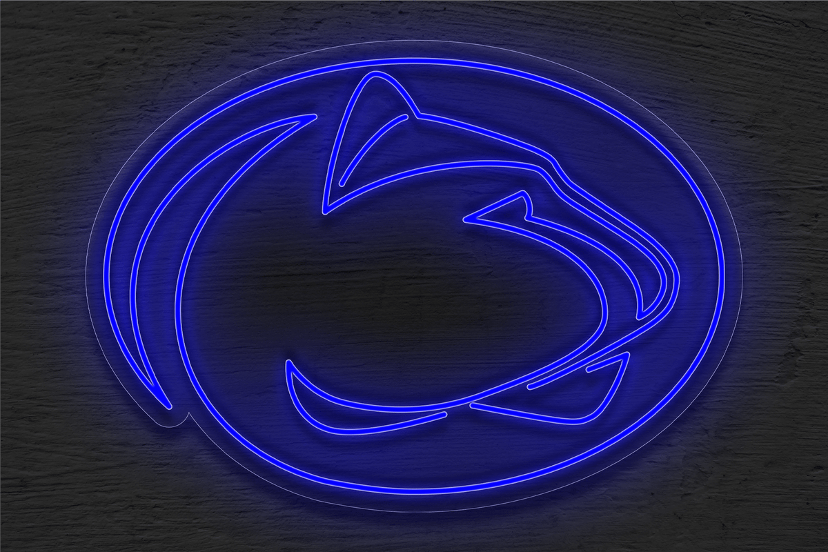 Pennsylvania State University (Penn State) Logo LED Neon Sign