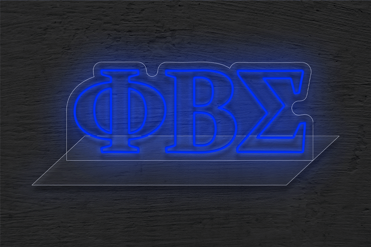 Phi Beta Sigma LED Neon Sign