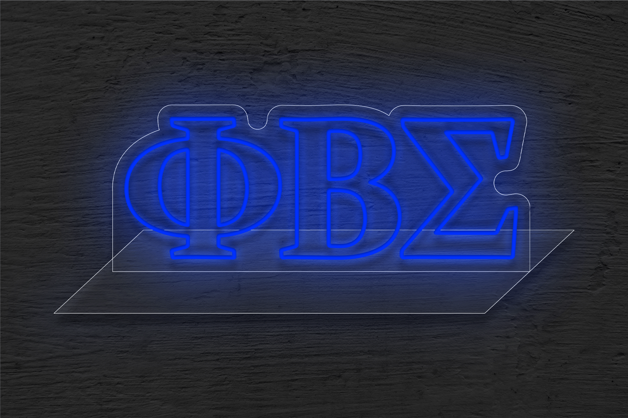 Phi Beta Sigma LED Neon Sign - Best Buy Neon Signs