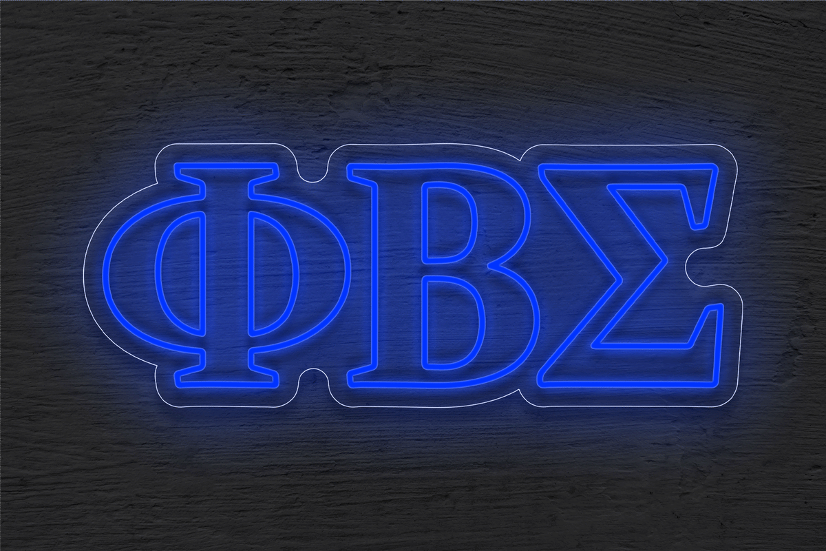 Phi Beta Sigma LED Neon Sign