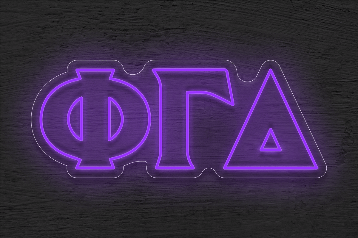 Phi Gamma Delta LED Neon Sign