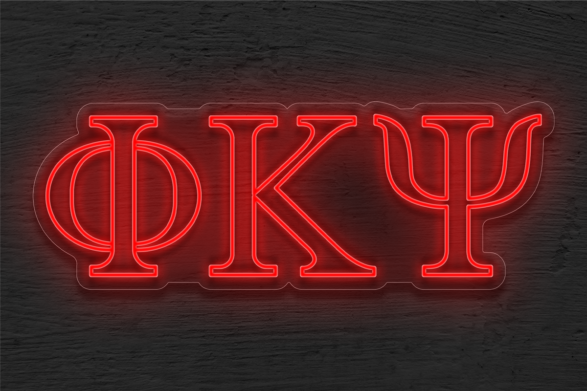 Phi Kappa Psi LED Neon Sign