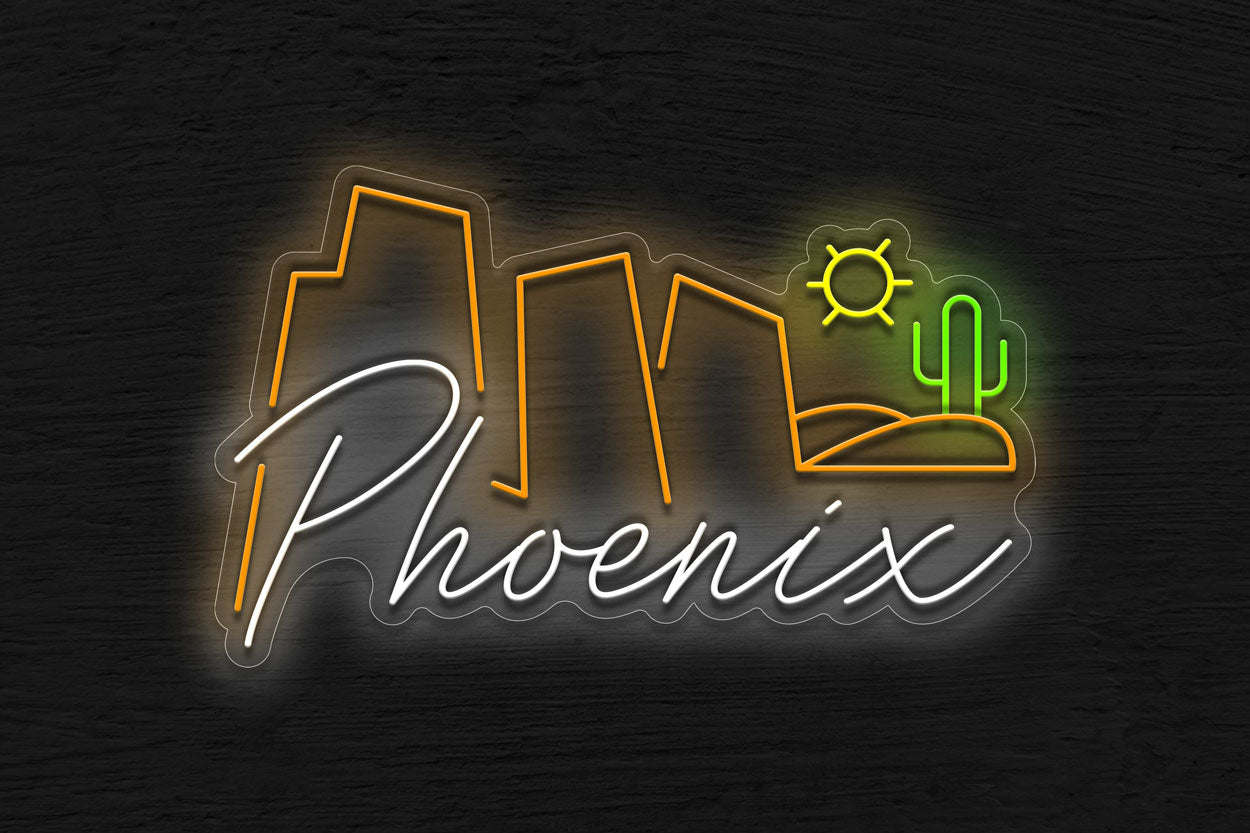 Phoenix Desert LED Neon Sign