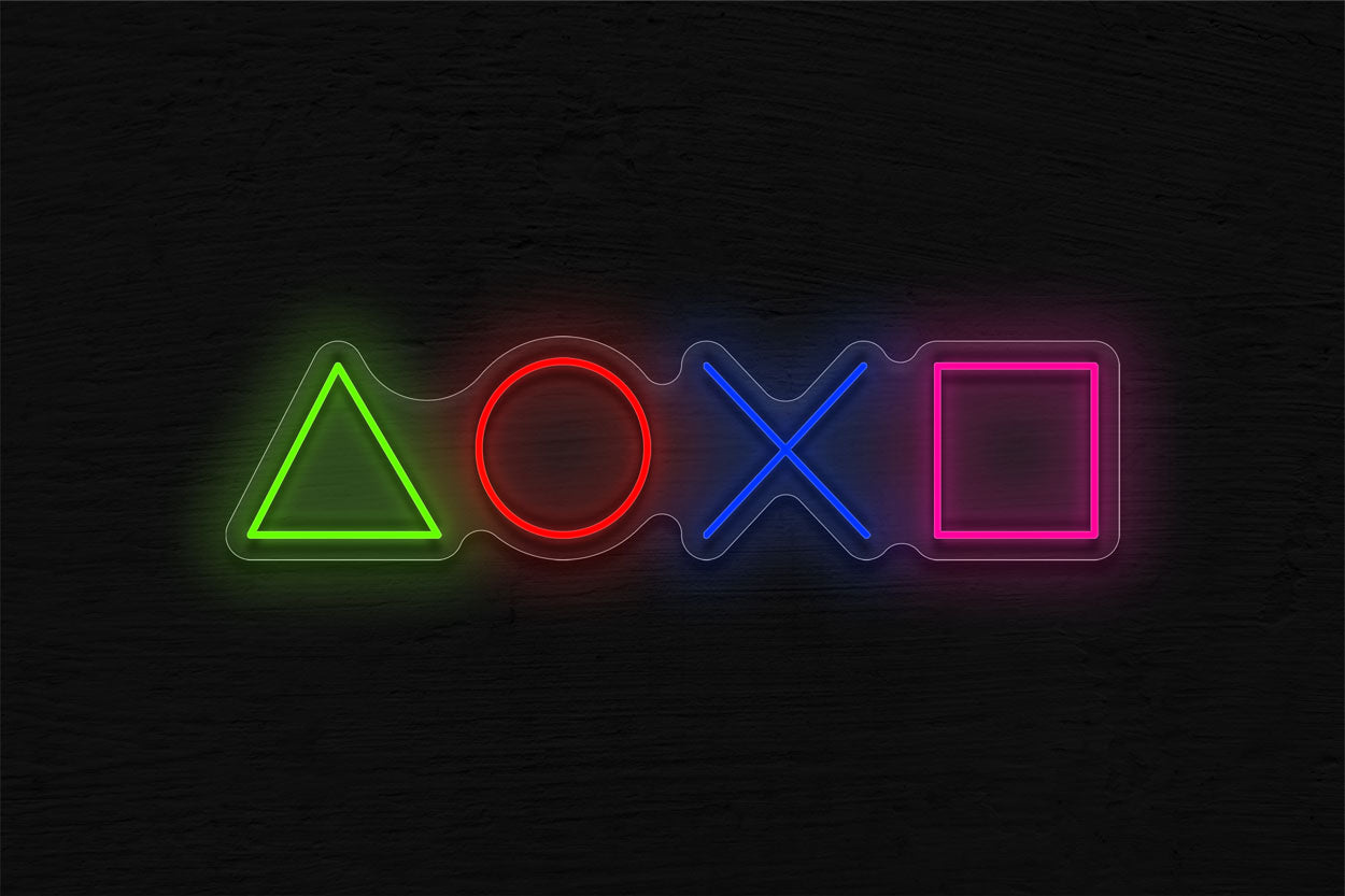 Playstation led neon sign hotsell