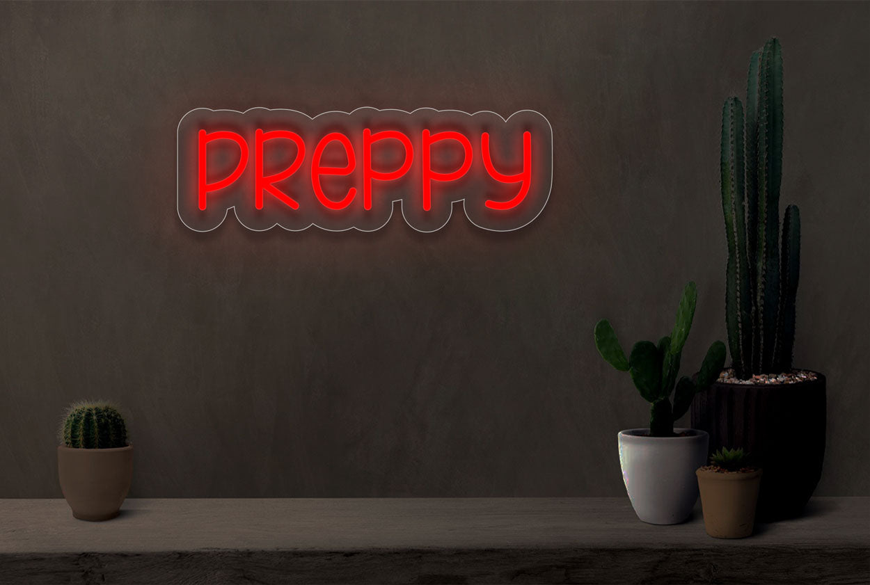 Buy Preppy LED Neon Sign | Best Selling Neon Signs from Best Buy Neon Signs