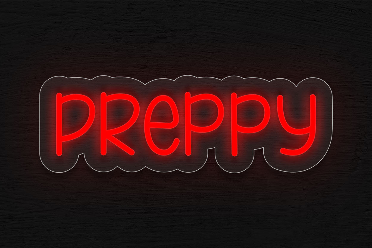Preppy Store Sign Buy Preppy LED Neon Sign | Best Selling Neon Signs from Best Buy Neon Signs