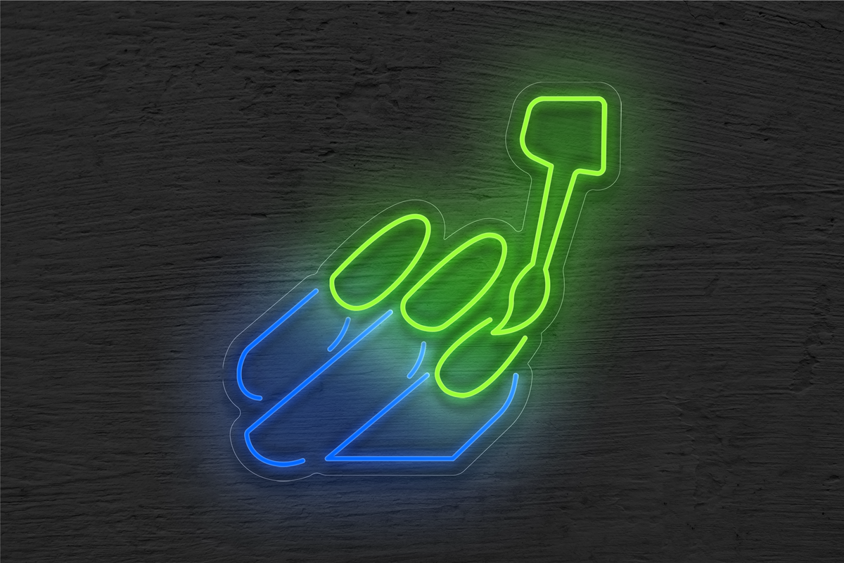 Nail Polishing LED Neon Sign