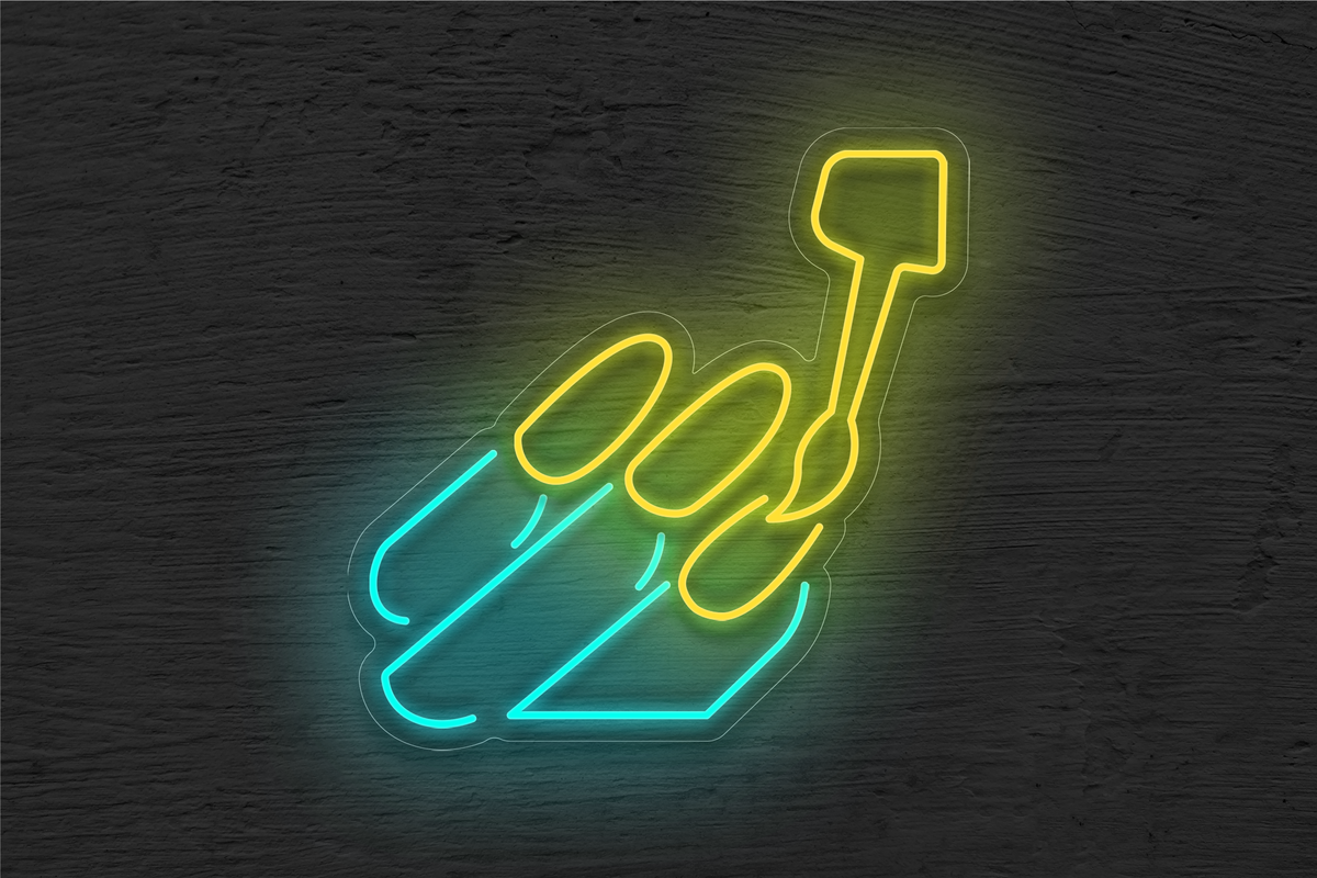 Nail Polishing LED Neon Sign