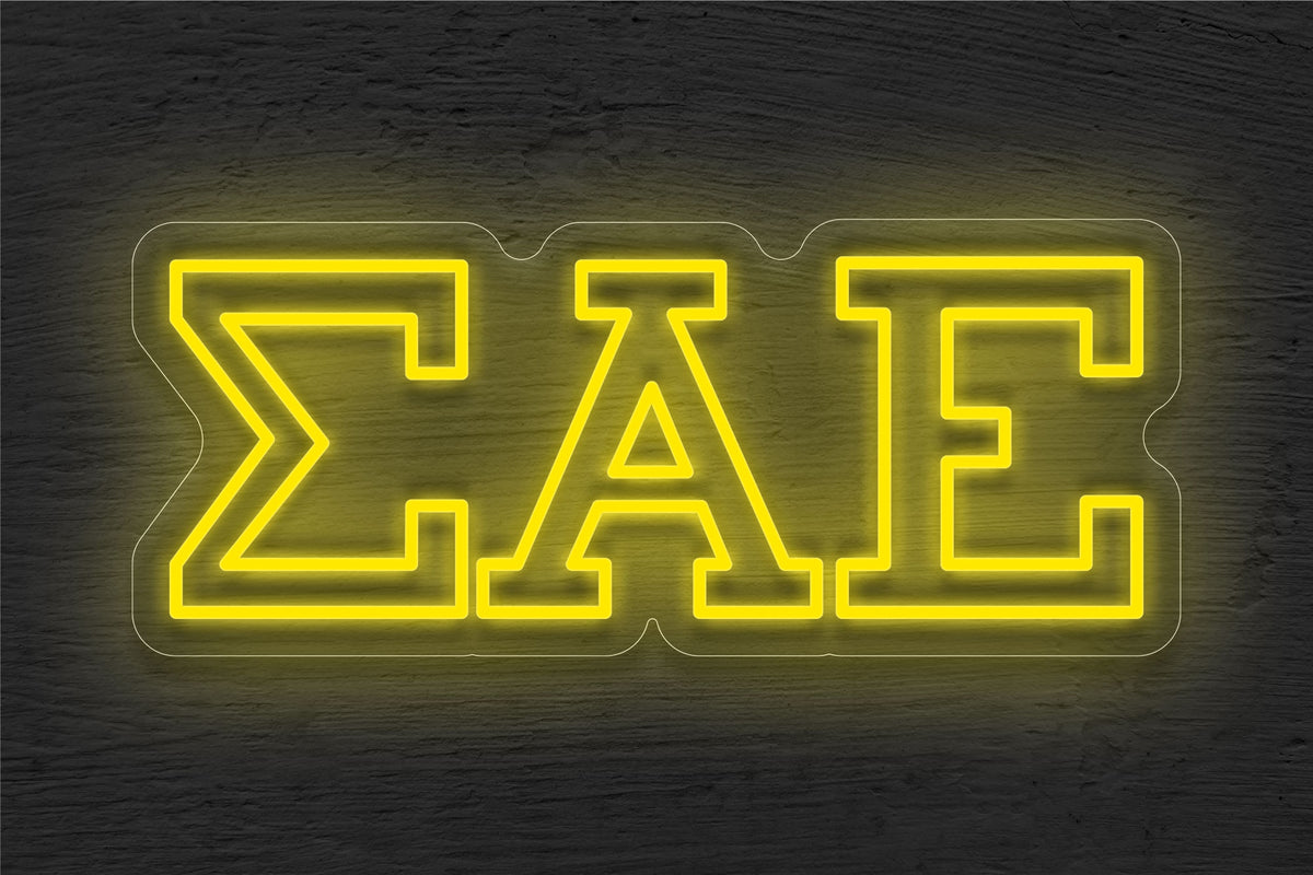 Sigma Alpha Epsilon LED Neon Sign