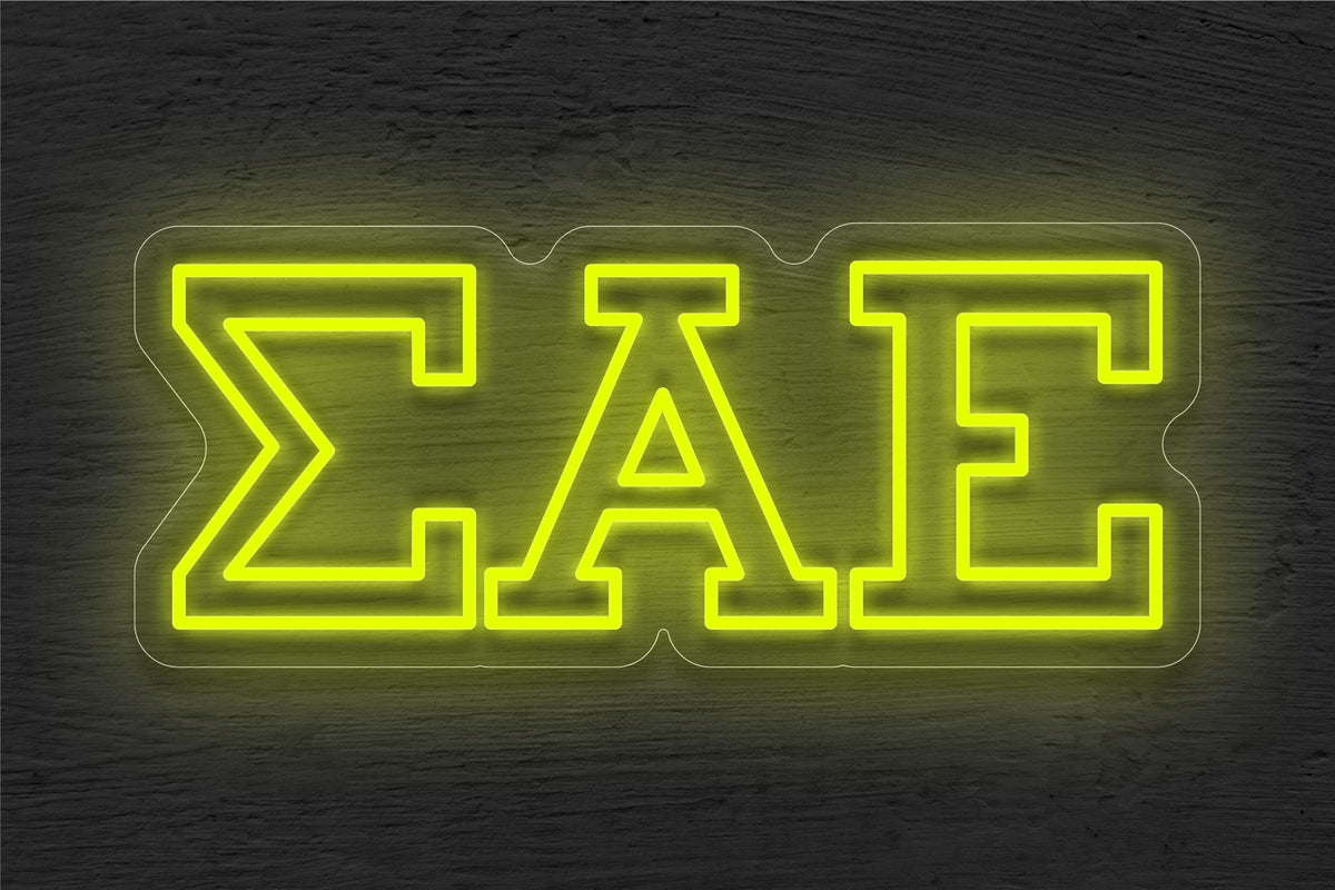 Sigma Alpha Epsilon LED Neon Sign