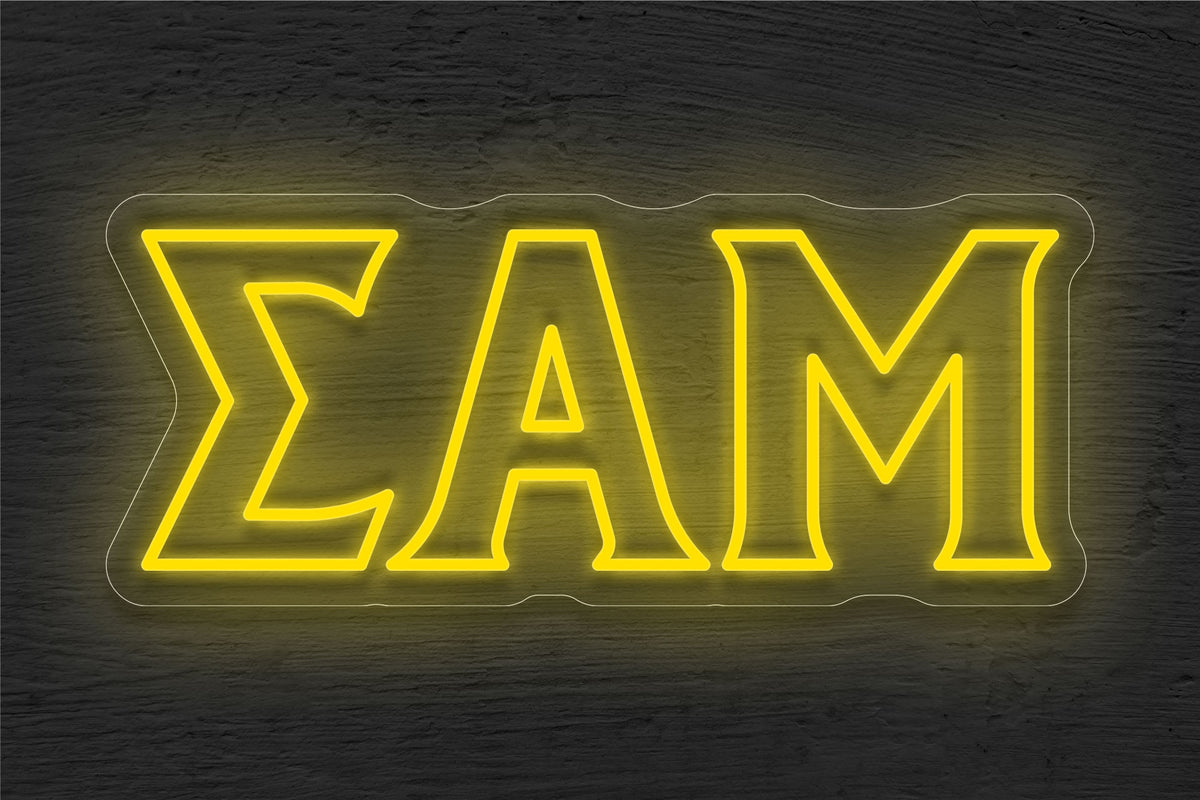 Sigma Alpha Mu LED Neon Sign