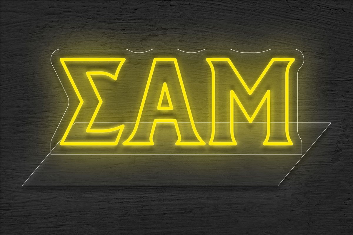 Sigma Alpha Mu LED Neon Sign