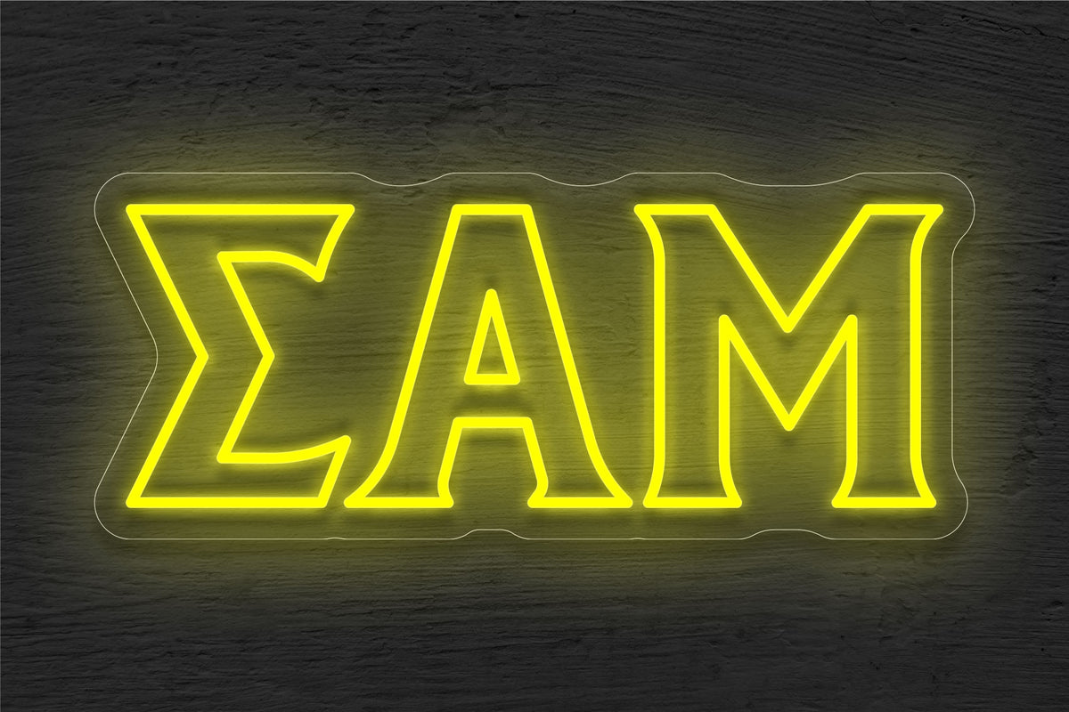 Sigma Alpha Mu LED Neon Sign