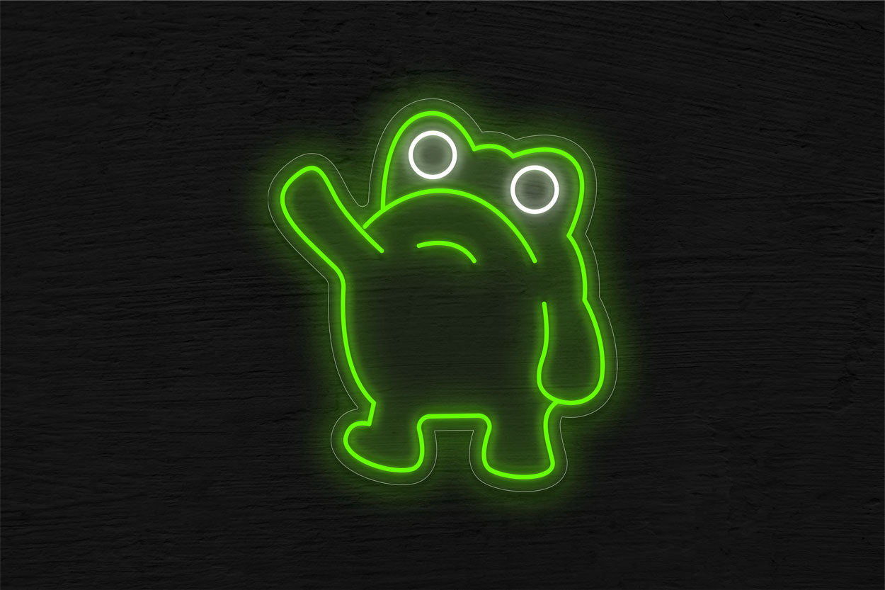Buy Standing Frog LED Neon Sign | Animal Signs from Best Buy Neon Signs