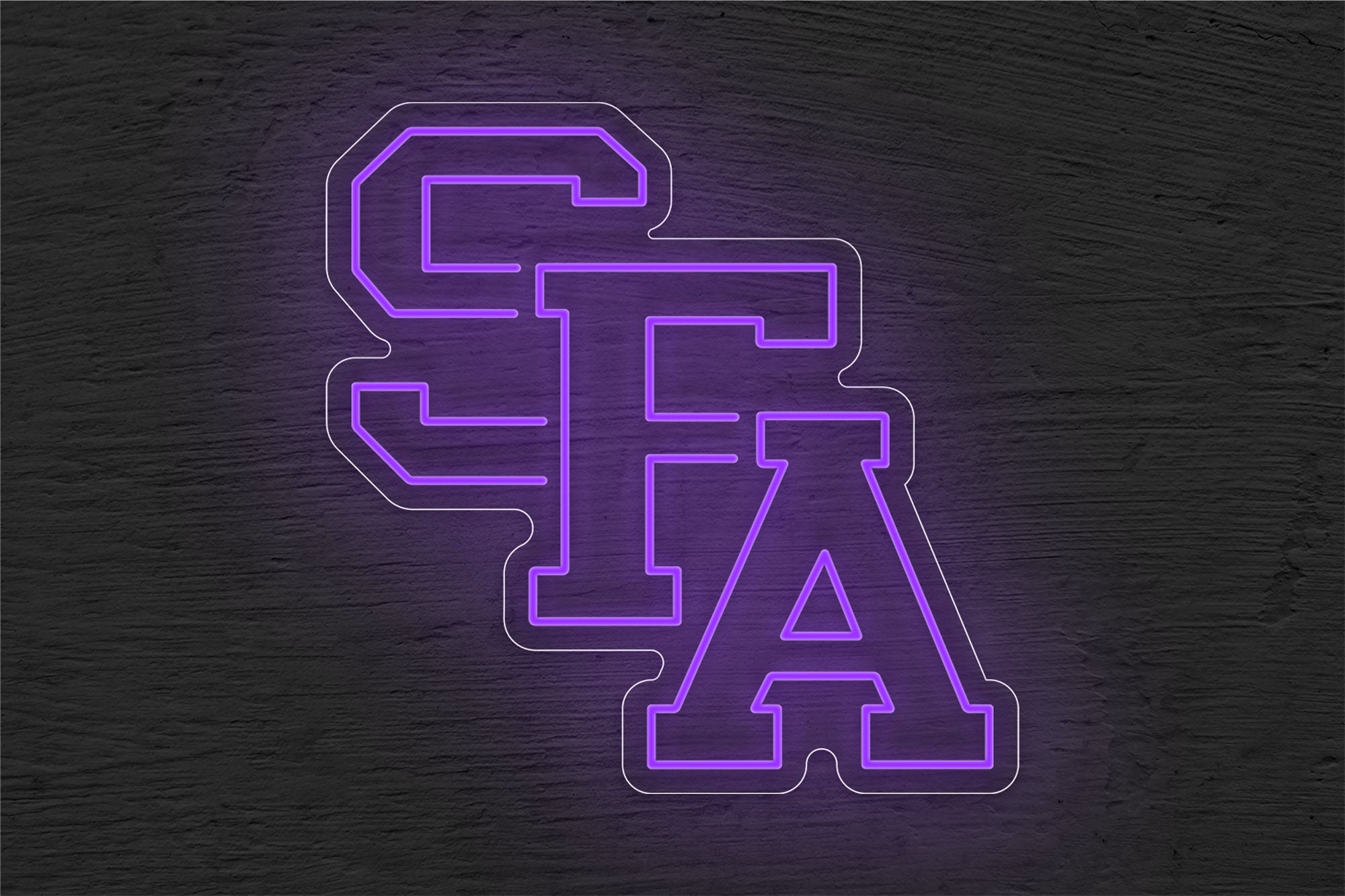 Stephen F. Austin Lumberjacks Basketball LED Neon Sign