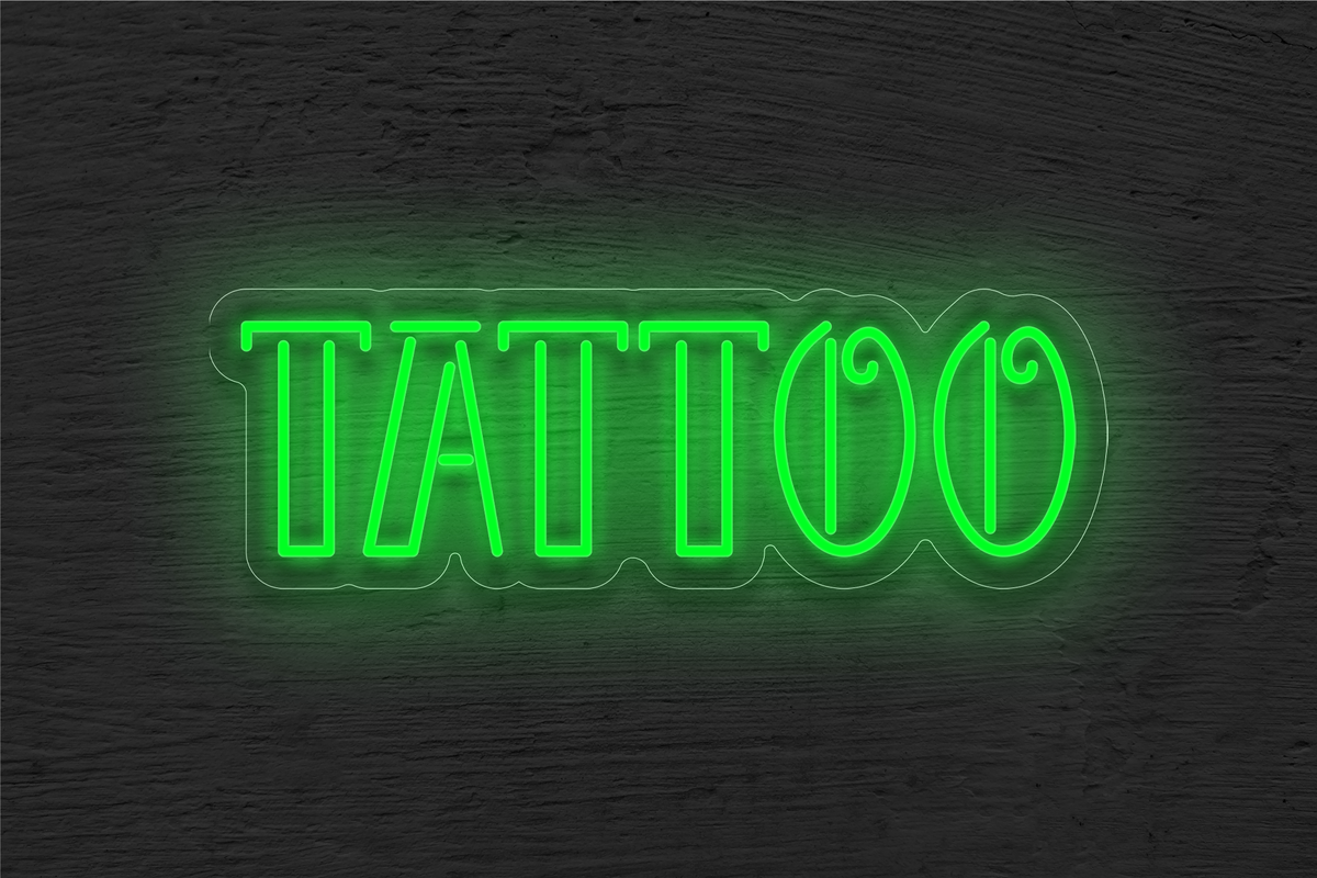 &quot;Tattoo&quot; LED Neon Sign