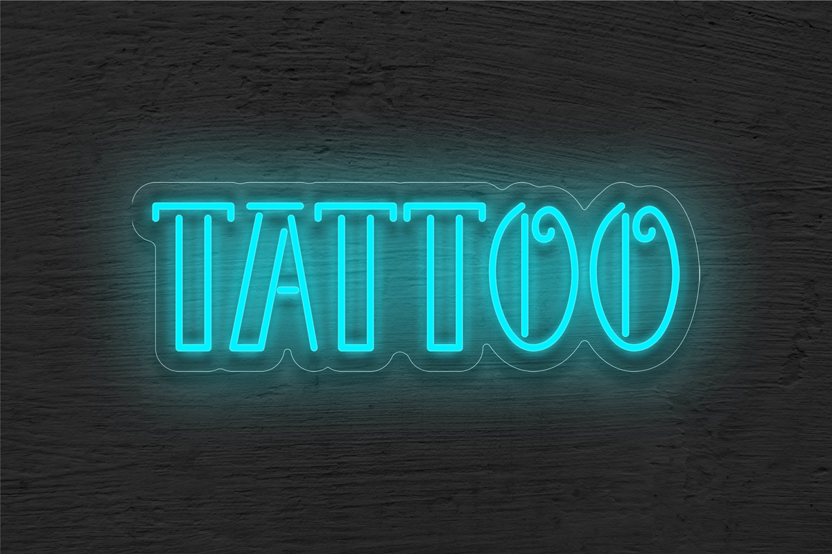 &quot;Tattoo&quot; LED Neon Sign